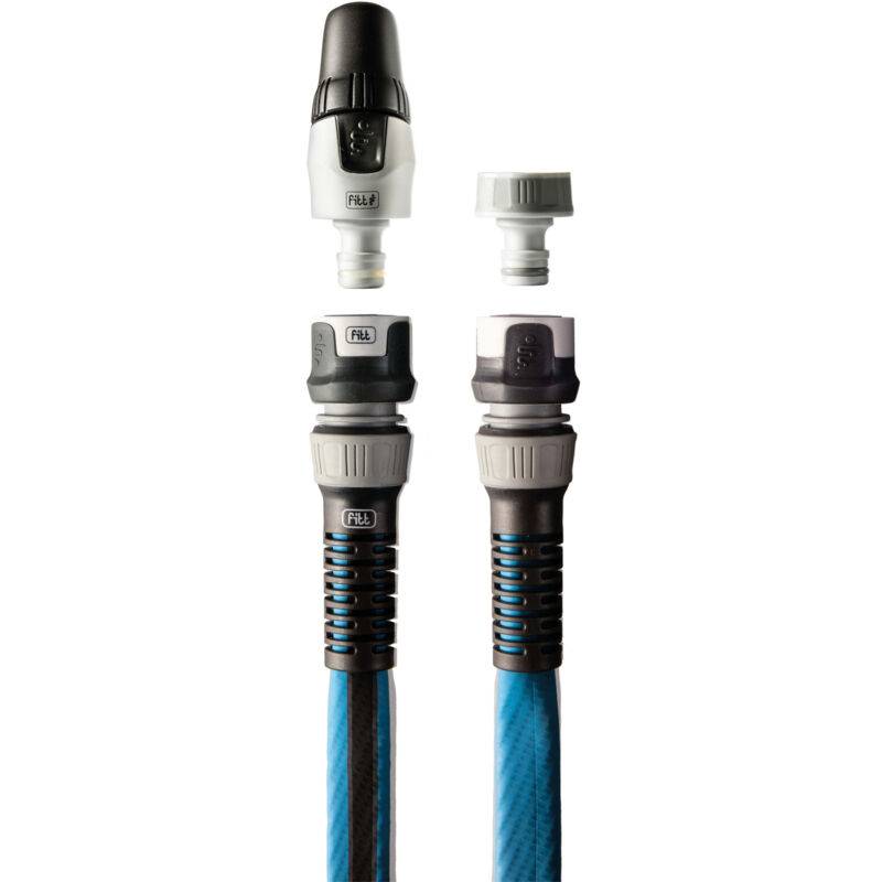Tuyau d'arrosage 30 m en composite bleu Ø1.9 cm modèle force - Fitt/comecap - Image 9