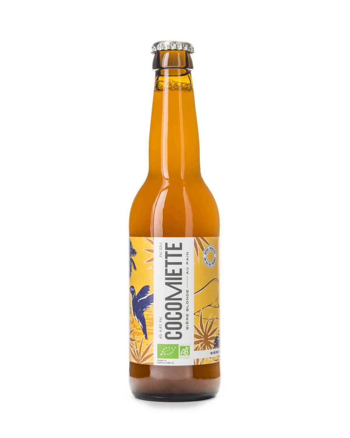 L.B.F. - Bière blonde BIO 4,8° 33 cl - Cocomiette