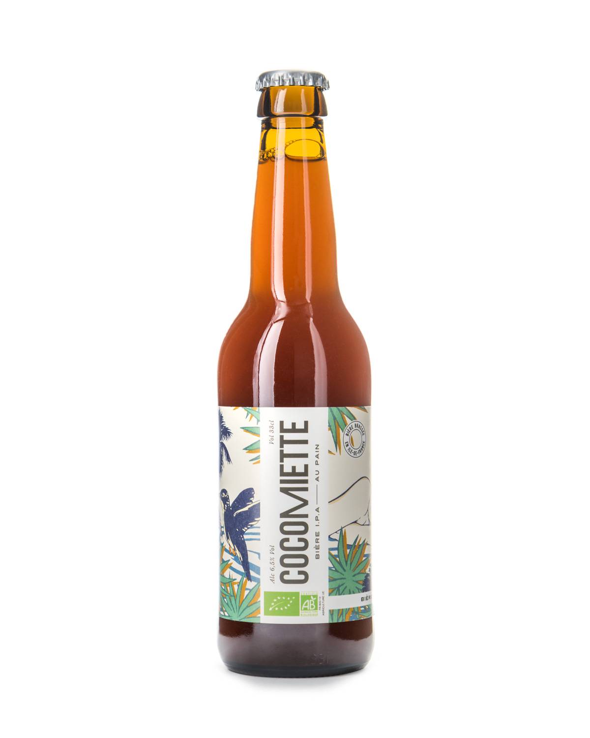 L.B.F. - Bière IPA BIO 6,5° 33 cl - Cocomiette - Imagen 1