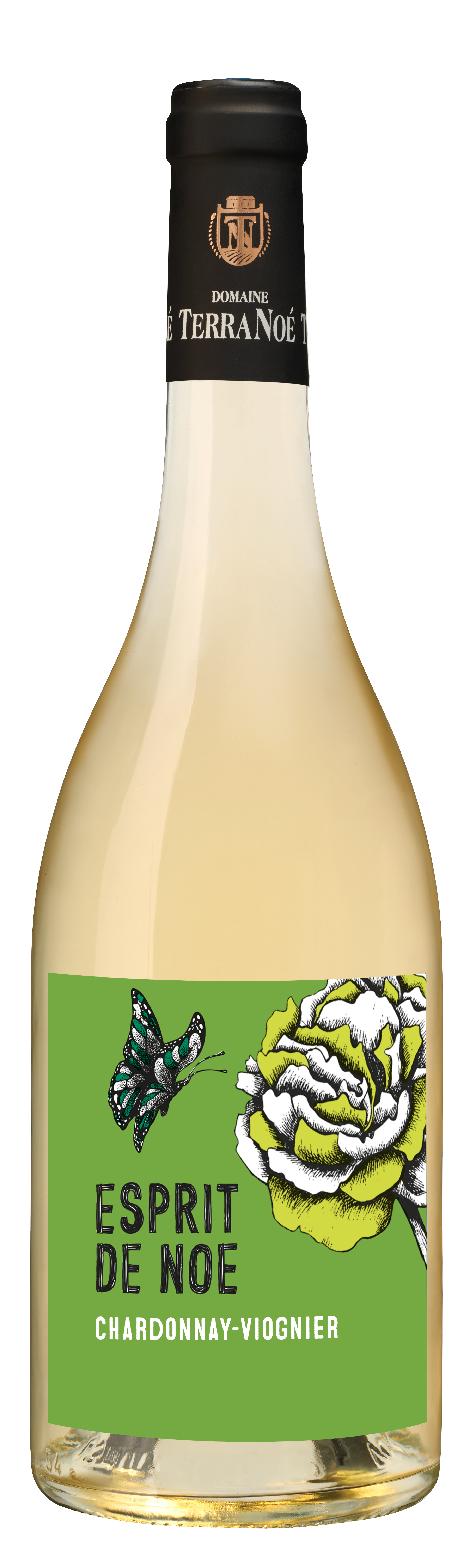 Les Vignerons Ardechois - Vin blanc IGP Ardèche BIO 75 cl - Esprit de Noé