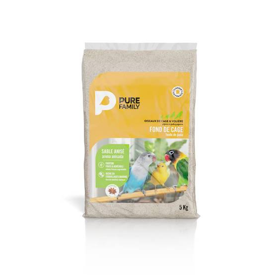 Pure Family - Fond de cage sable anis 5kg - Pure Family - Image 3