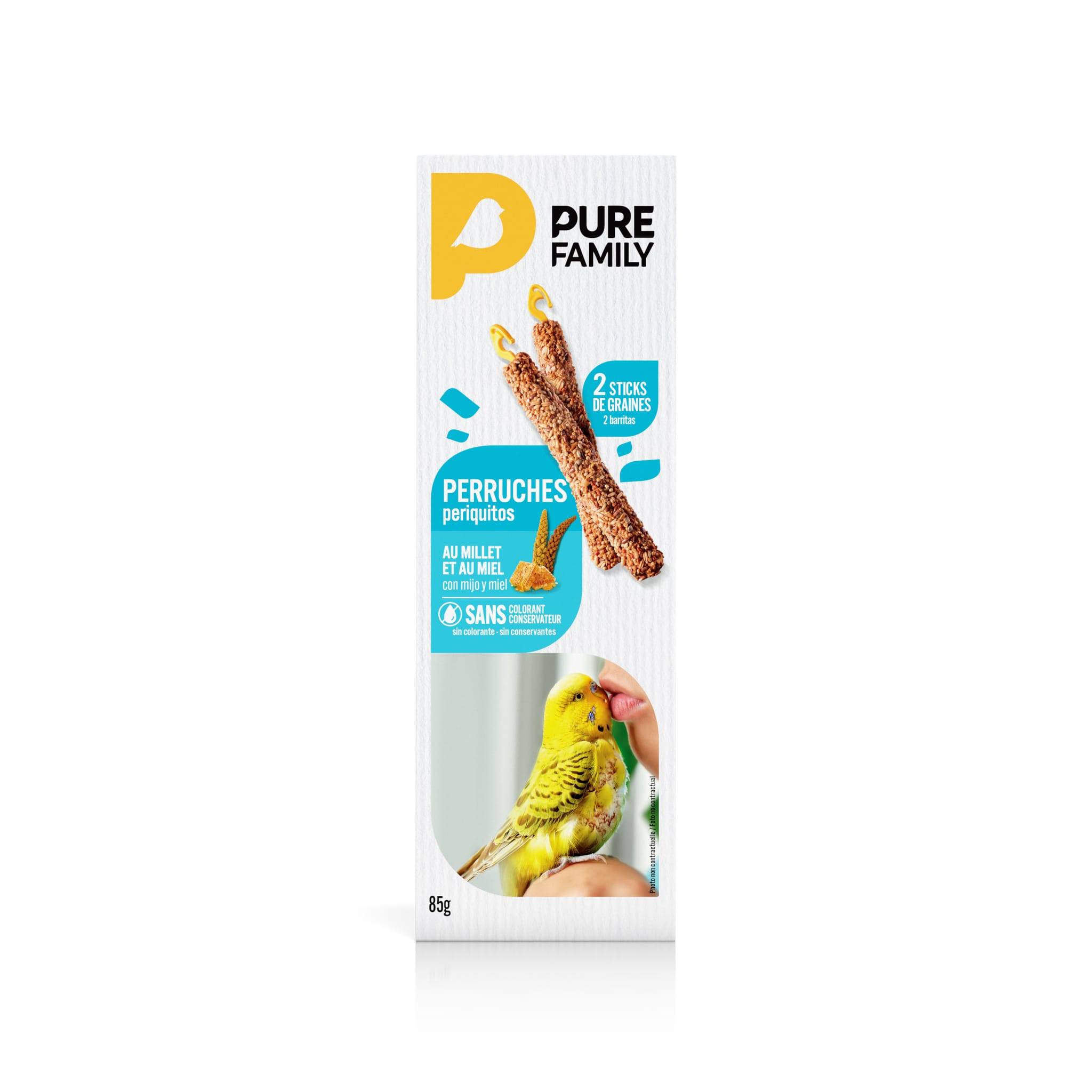 Pure Family - Stick perruches x2 - Pure Family