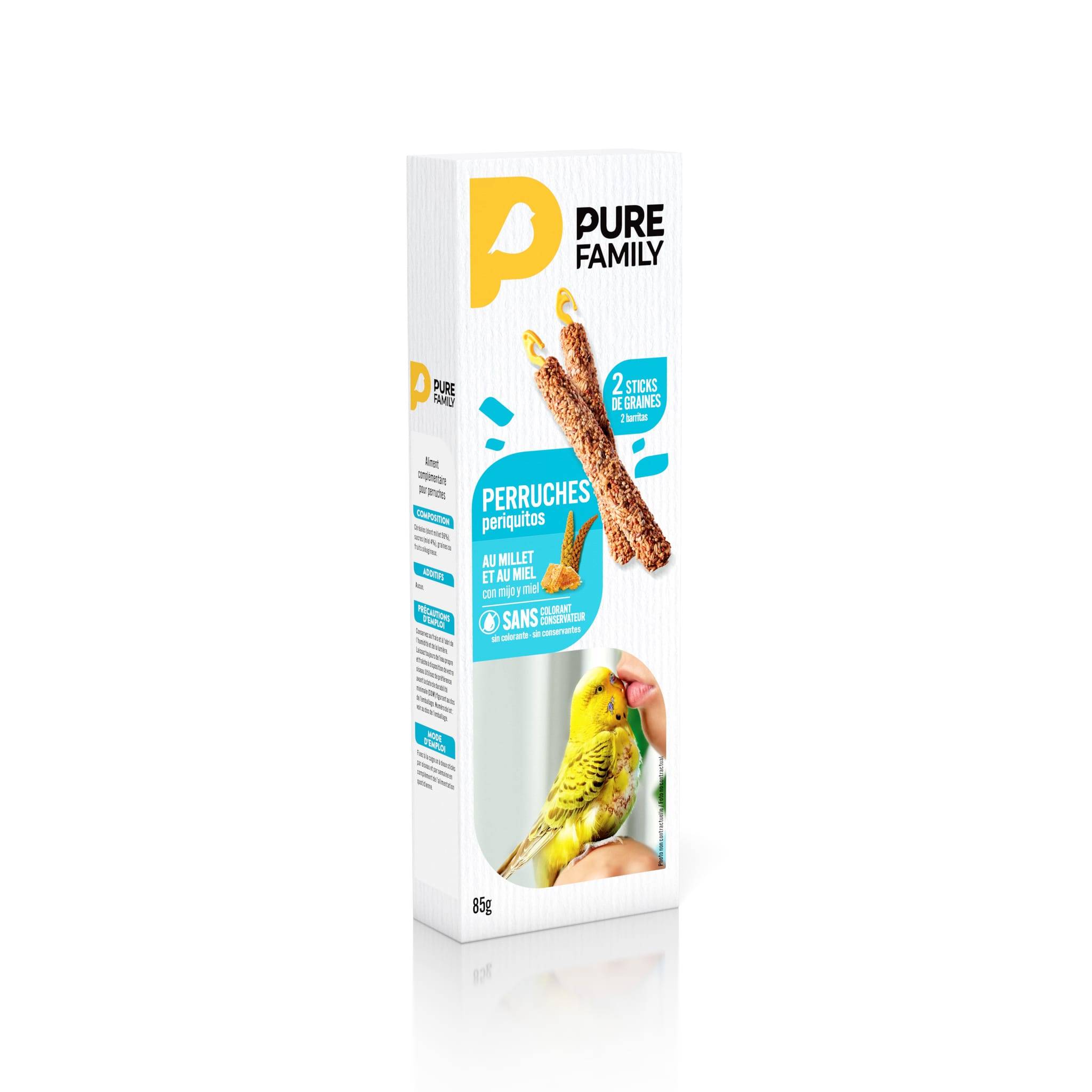 Pure Family - Stick perruches x2 - Pure Family - Imagen 3