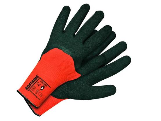 Rostaing - Gant de protection tricot acrylique orange COLDPRO – ROSTAING