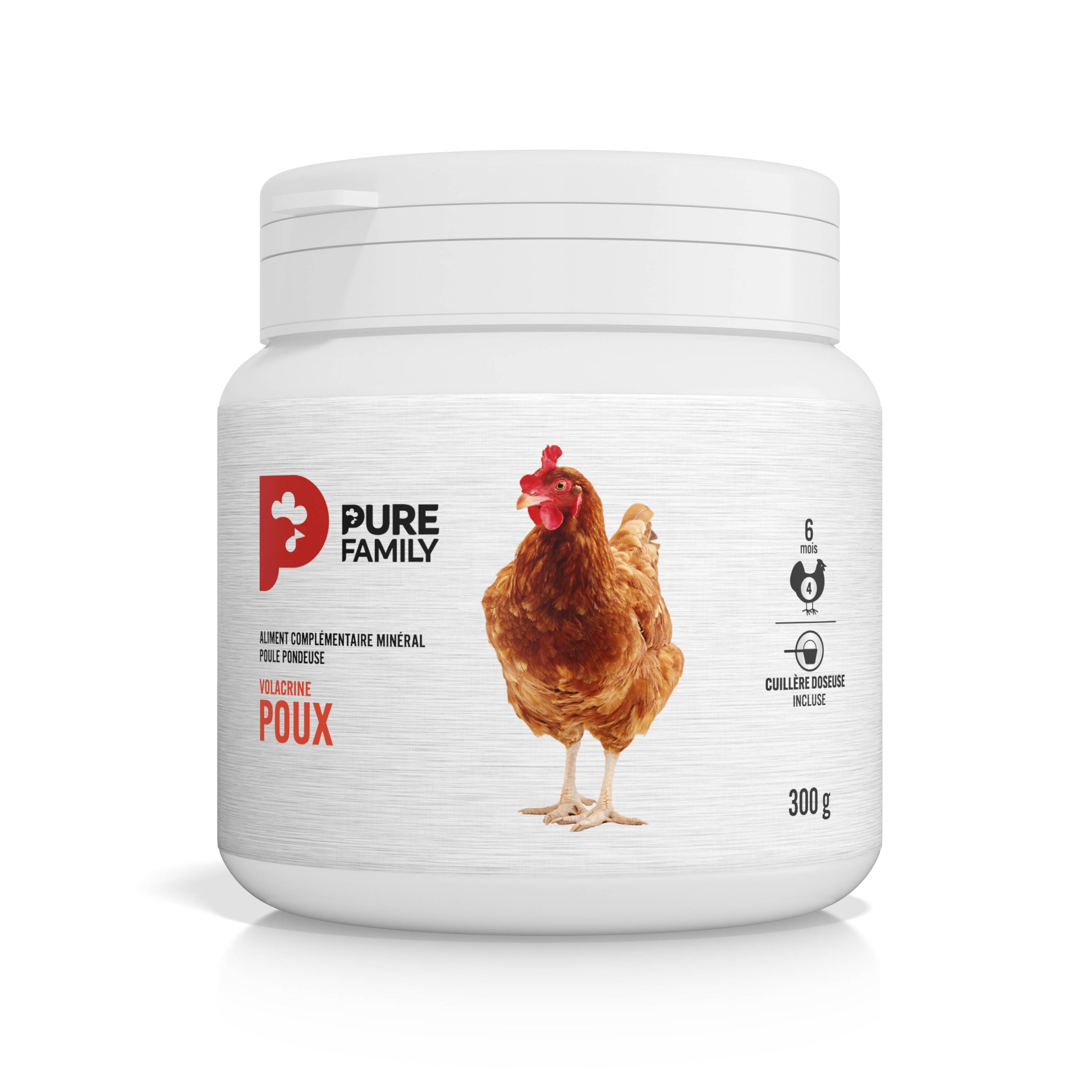 Pure Family - Complément liquide anti-poux pour poule 250 ml - PURE FAMILY - Image 2