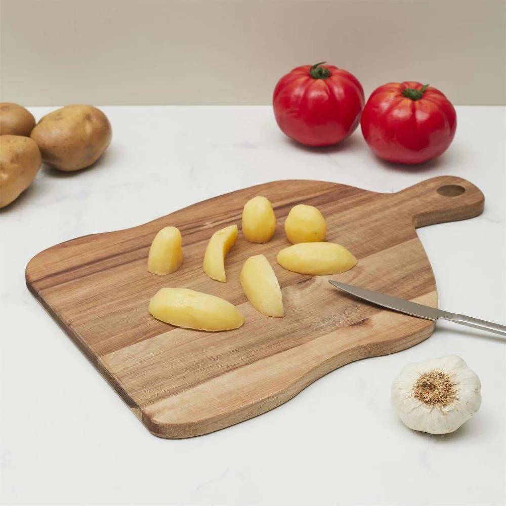 Planche de présentation Bois Acacia L. 45 cm l. 29 cm H. 2 cm – THE HOME DECO FACTORY - Imagen 4