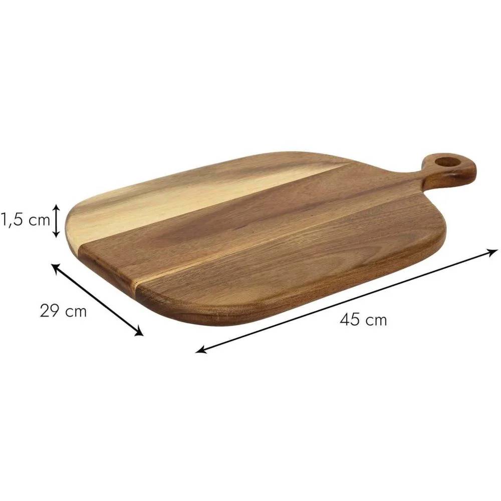 Planche de présentation Bois Acacia L. 45 cm l. 29 cm H. 2 cm – THE HOME DECO FACTORY - Imagen 9