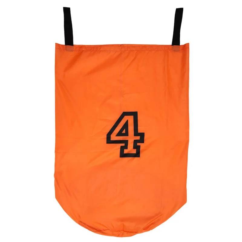 Juego carrera en saco Poliéster Rojo Verde Azul Naranja H 110 cm L 30 cm - MISTER GADGET - Imagen 6