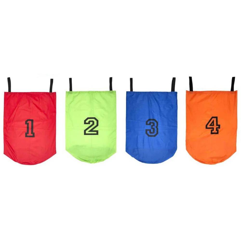 Juego carrera en saco Poliéster Rojo Verde Azul Naranja H 110 cm L 30 cm - MISTER GADGET - Imagen 5