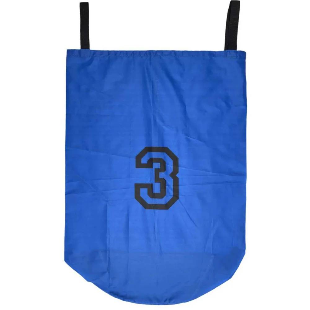 Juego carrera en saco Poliéster Rojo Verde Azul Naranja H 110 cm L 30 cm - MISTER GADGET - Imagen 3