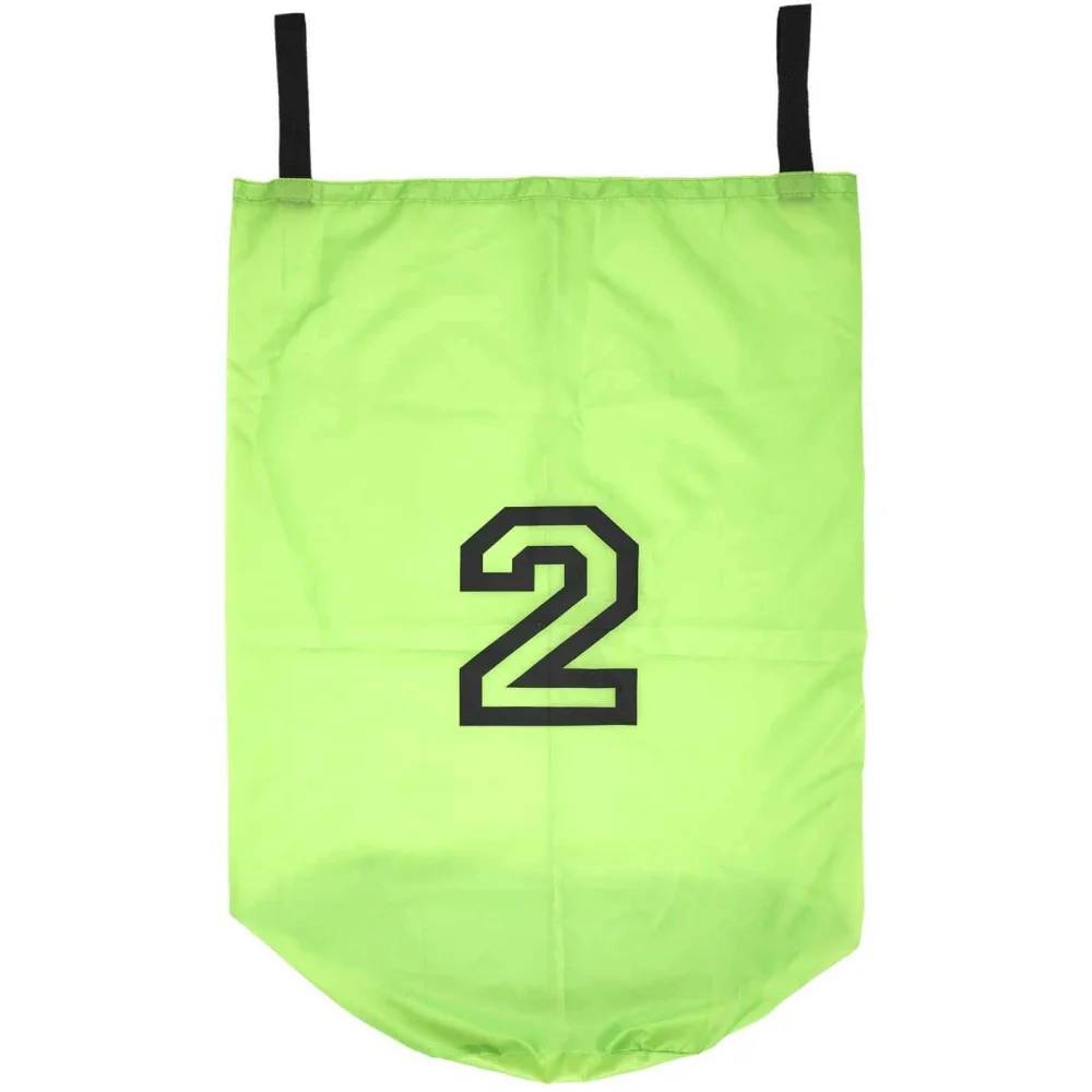 Juego carrera en saco Poliéster Rojo Verde Azul Naranja H 110 cm L 30 cm - MISTER GADGET - Imagen 4