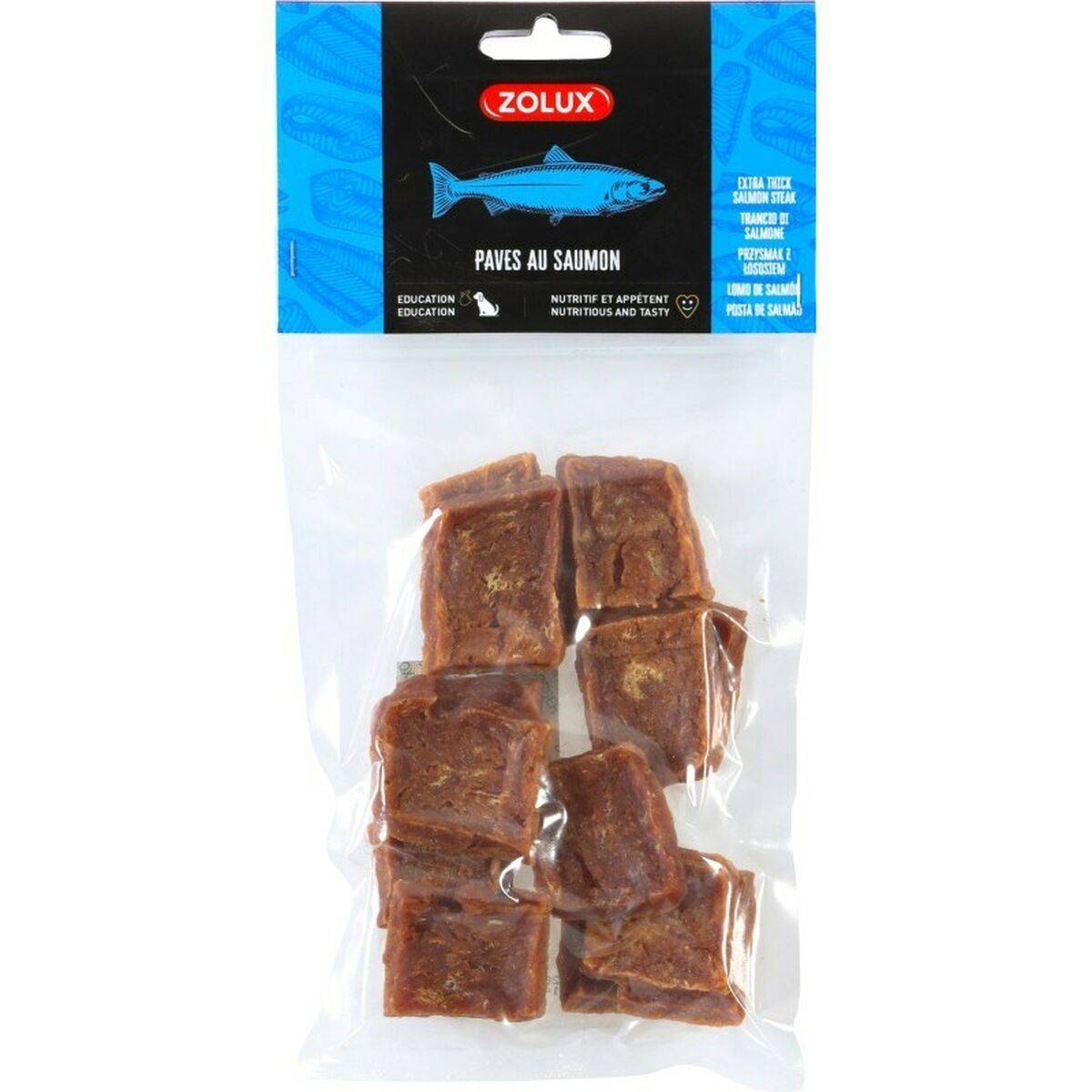 Steak de saumon snack pour chien saveur poisson 100 g - Zolux