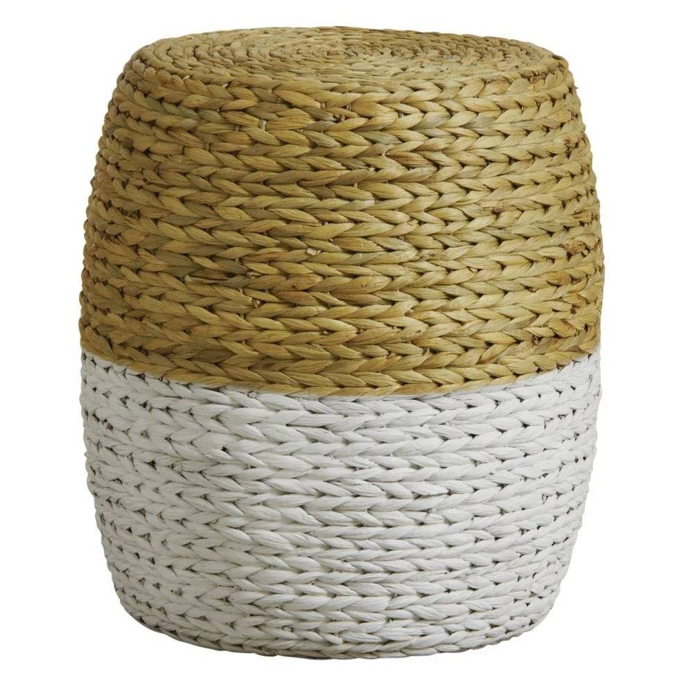 Tabouret rond jacinthe bicolore – AUBRY GASPARD