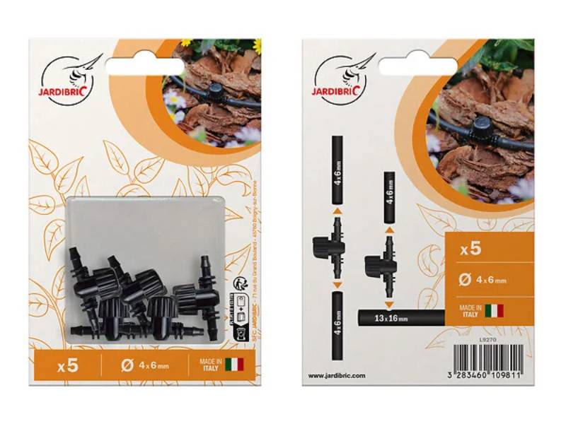 Mini vanne d'arrêt Micro Tube Ø 6 mm – JARDIBRIC