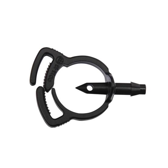 Collier autoperforant capillaire plastique noir Ø 16-6 mm - JARDIBRIC - Image 1