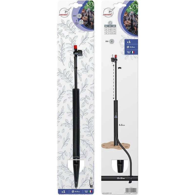 Maxi-jets Micro-Asperseur Réglable Pic Angle 360° – JARDIBRIC - Imagen 4