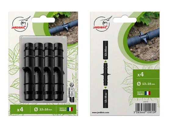 Jonctions Cannelées Ø 16 mm Lot de 4 – JARDIBRIC