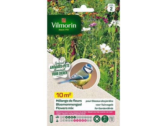 Vilmorin - Mélange de fleurs Attire les Oiseaux serie 2 sachet graines 12 g - Vilmorin - Image 5