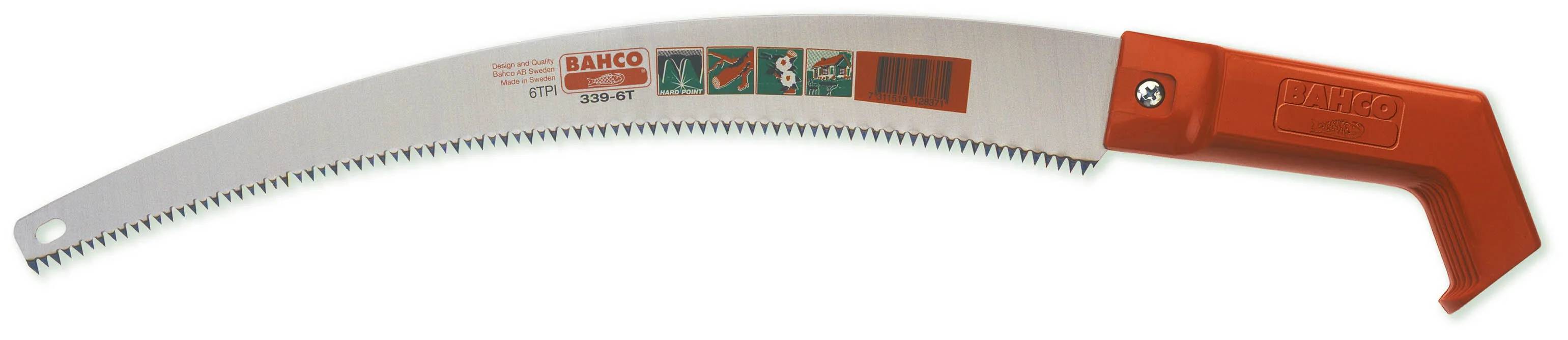 Bahco - Scie arboricole trempée plastique 360 mm 6 dents – BAHCO - Imagen 2