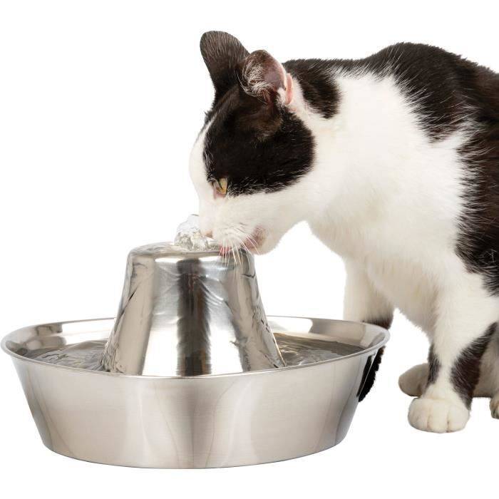 Fontaine animaux inox gris L.27.8 cm l.29.4 cm H.15.0 cm modèle Seaside - Petsafe - Image 2