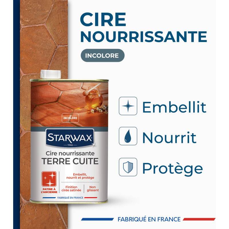 Starwax - Cire nourrissante pour tomettes et terres cuites - Image 4