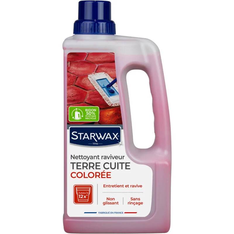 Starwax - NETTOYANT RAVIVEUR COLORÉ POUR TOMETTES ET TERRES CUITES 1L - Image 6