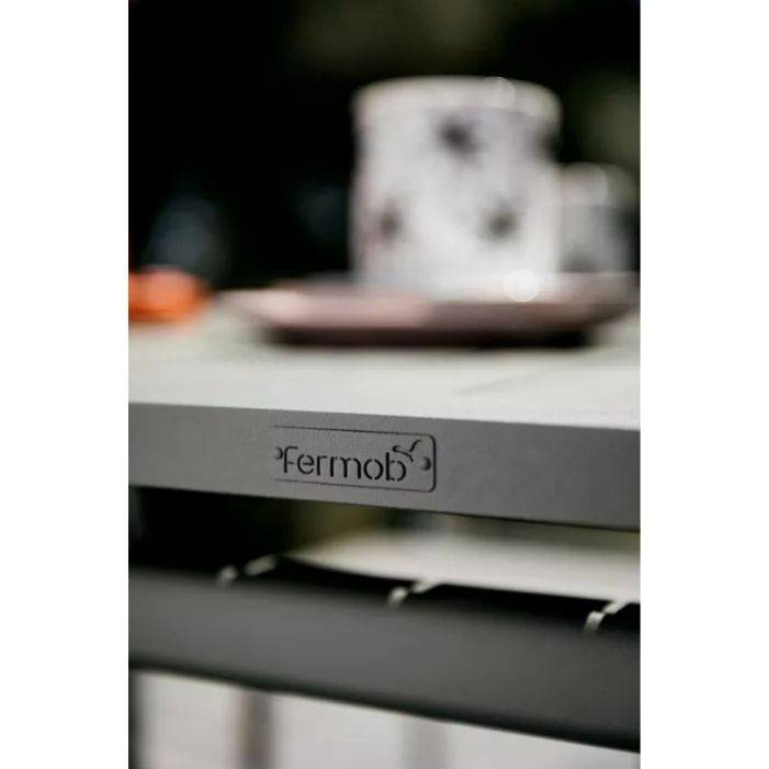 Table de jardin Fermob rectangulaire COSTA carbone - Image 3