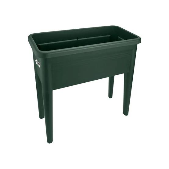 Carré potager sur pieds plastique vert foncé L 76 cm H 65,1 cm – ELHO - Image 1