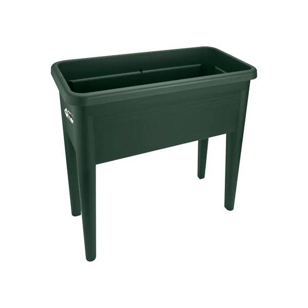 Carré potager sur pieds plastique vert foncé L 76 cm H 65,1 cm – ELHO - Imagen 1