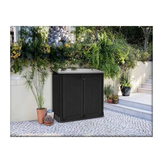Keter - Coffre de Jardin Résine Noir/Gris 880 L - KETER - Image 2