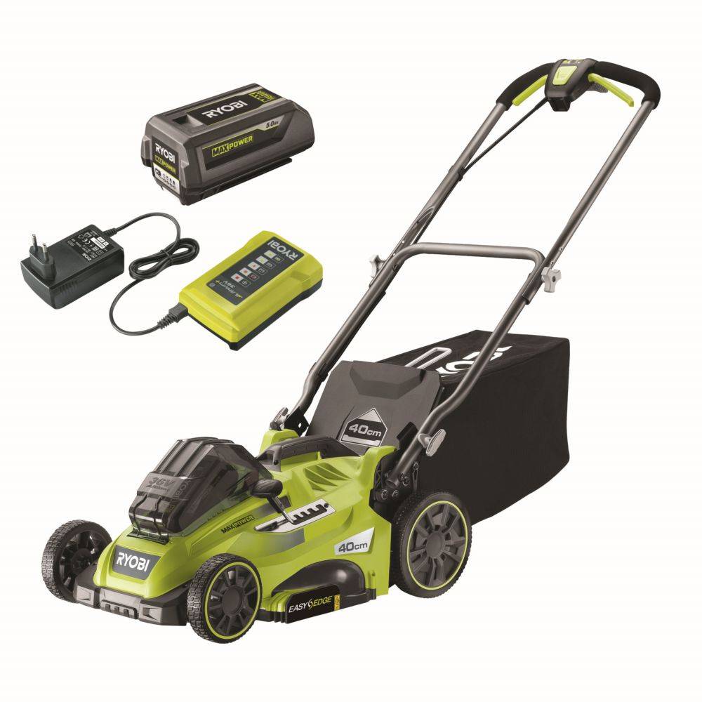 Tondeuse à batterie tractée RYOBI RLM36X41H50PG 36V Power Assist™ - Image 5