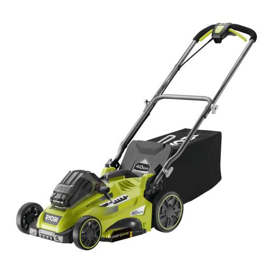 Tondeuse à batterie tractée RYOBI RLM36X41H50PG 36V Power Assist™ - Image 1