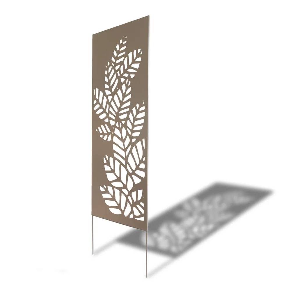 Nortene - Panneau décoratif métal brun 0,60 x 1,50 m NORTENE - Imagen 3