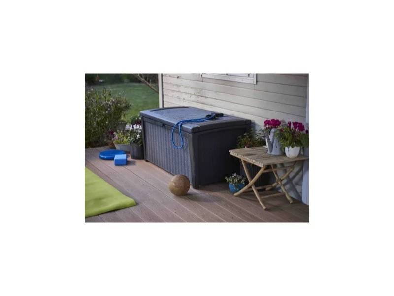 Coffre de rangement extérieur résine gris 416 L - KETER - Image 1