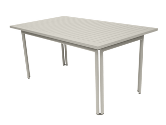 Table de jardin Fermob rectangulaire COSTA gris argile