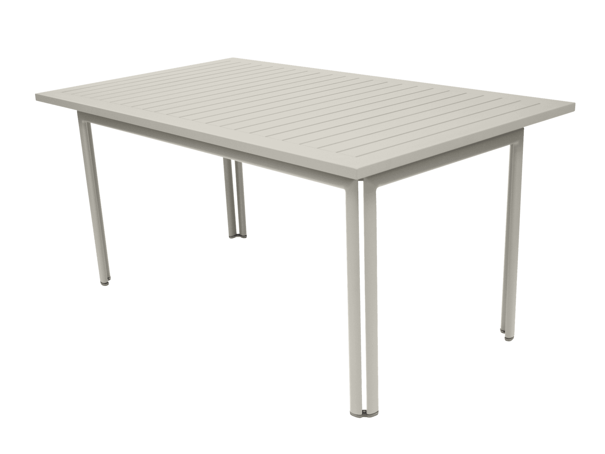 Table de jardin Fermob rectangulaire COSTA gris argile