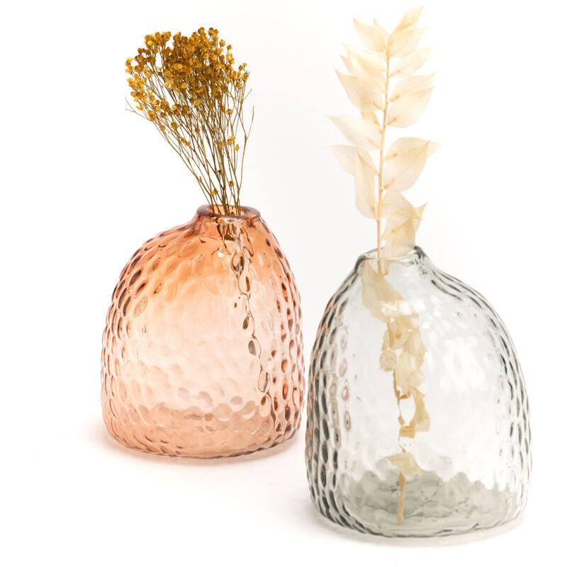 Amadeus - Vase Susanne Ambre Vase Verre Orange 11,5x12x13,19 cm - AMADEUS