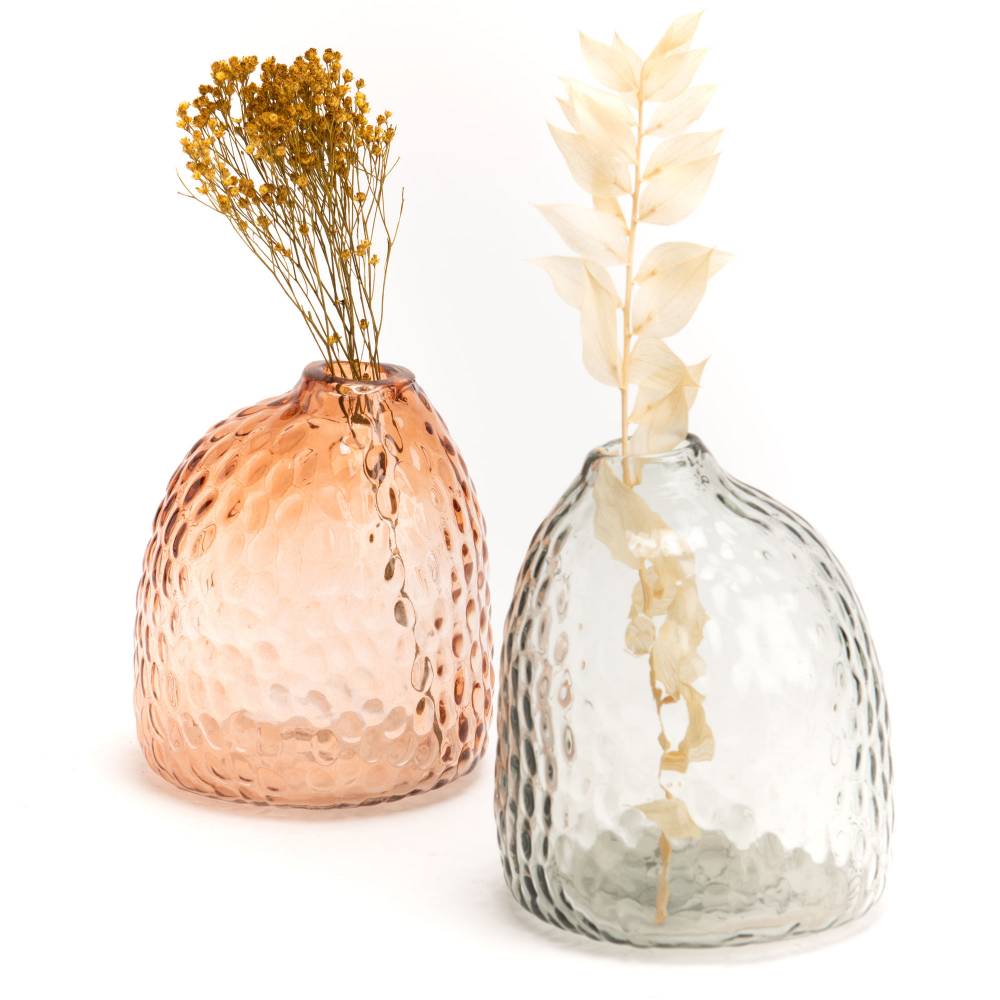 Amadeus - Vase Susanne Ambre Vase Verre Orange 11,5x12x13,19 cm - AMADEUS - Image 3