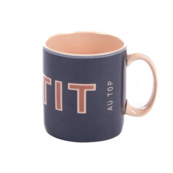 Mug instit sunny en porcelaine bleu L.8.5 cm l.8.5 cm H.9.3 cm - Amadeus - Image 2