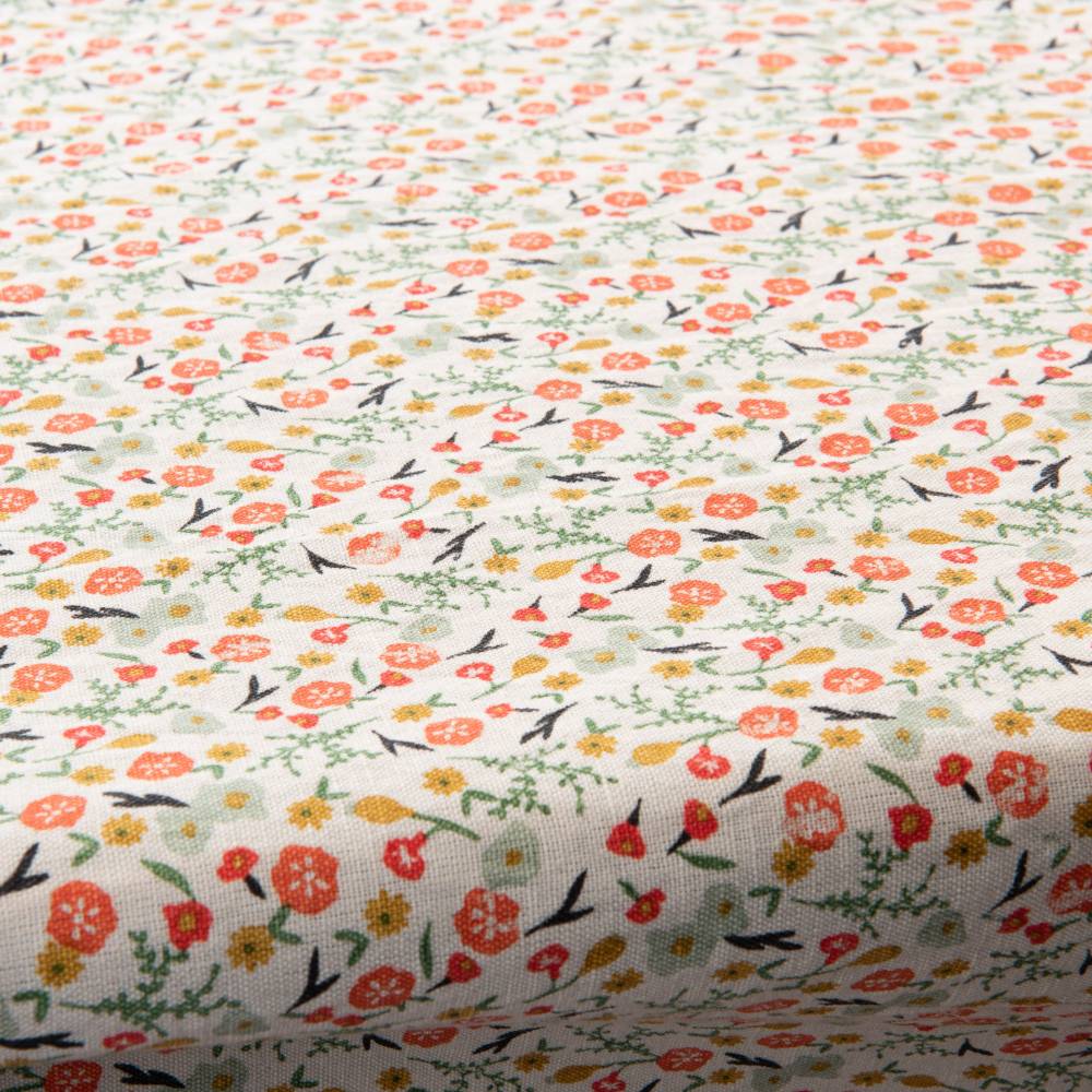 Nappe Flore tissu décoré L.150 cm l.250 cm