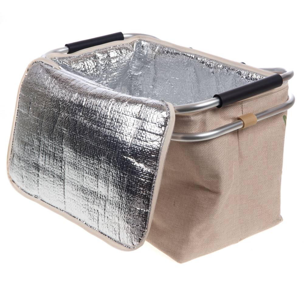 Sac de course Olivia polyester multicolore L.27 cm l.47 cm H.28 cm - Amadeus - Imagen 2