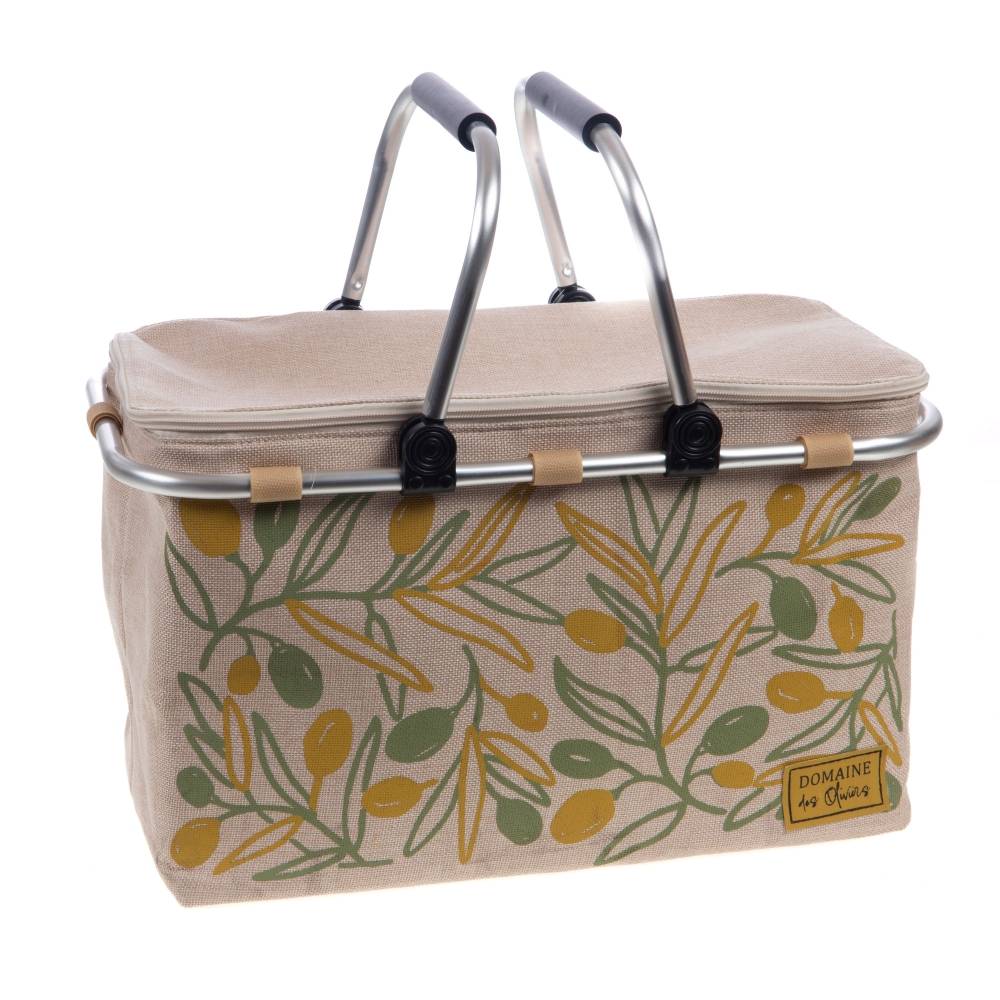 Sac de course Olivia polyester multicolore L.27 cm l.47 cm H.28 cm - Amadeus - Imagen 3