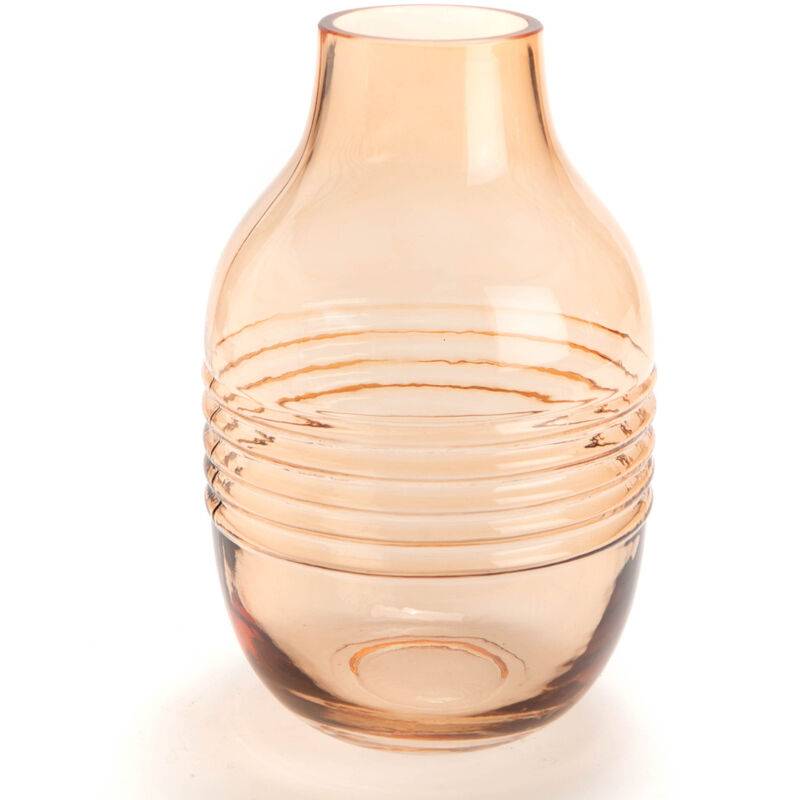 Amadeus - Vase Goutte Verre Terracotta 25 cm - AMADEUS