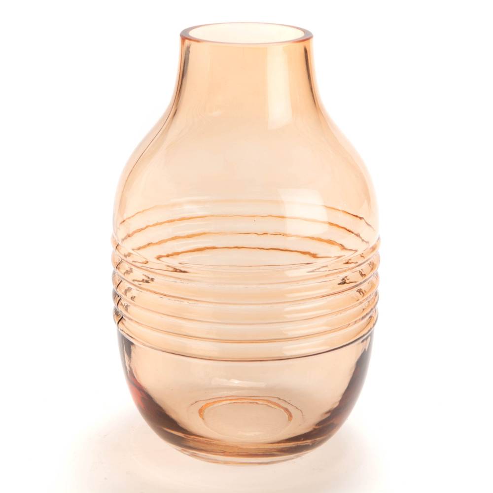 Amadeus - Vase Goutte Verre Terracotta 25 cm - AMADEUS - Image 4