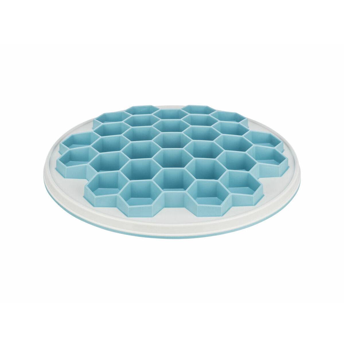 Mangeoire pour animaux en plastique et TPE bleu gris Ø 30 cm - Trixie - Imagen 2