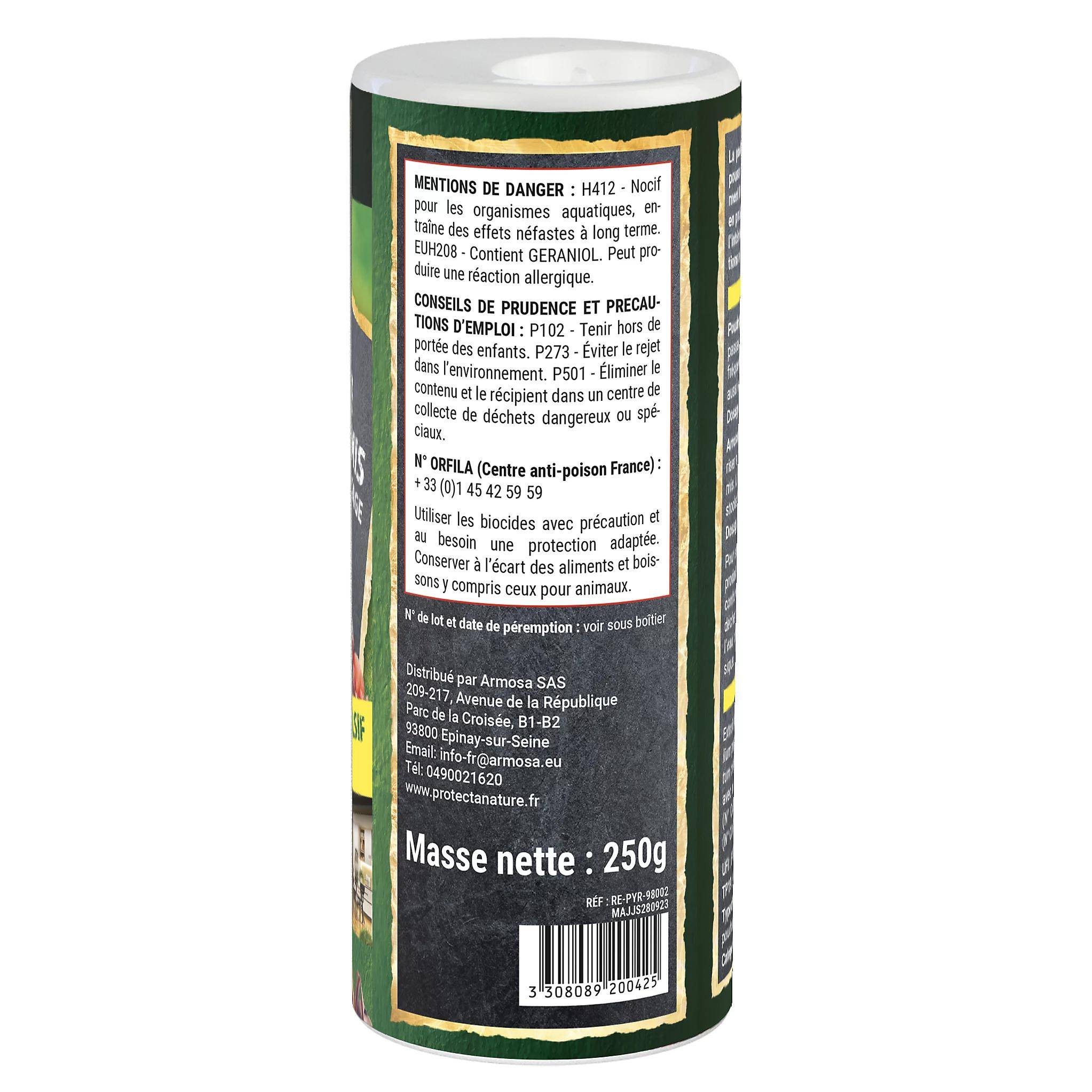 Protecta - Poudre anti-insectes fourmis Protecta 250 g - Protecta - Imagen 3