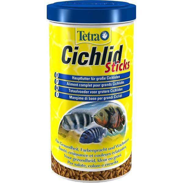 Aliment complet sticks poissons cichlidés 1L - TETRA - Image 1