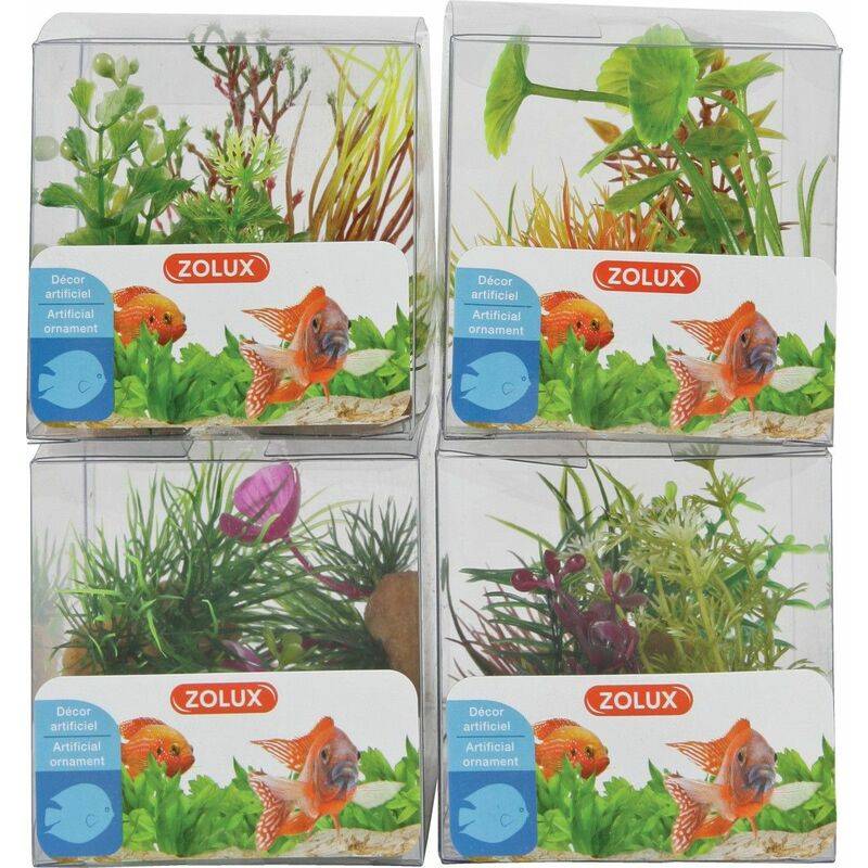Kit de plantes artificielles différentes pour aquarium x4 – ZOLUX - Image 5