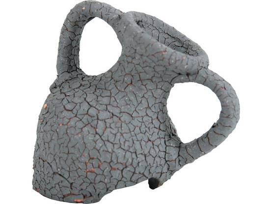 Decor col d'amphore ceramique gris L 11 x l 8,5 x H 10 cm grand modèle - ZOLUX - Image 1