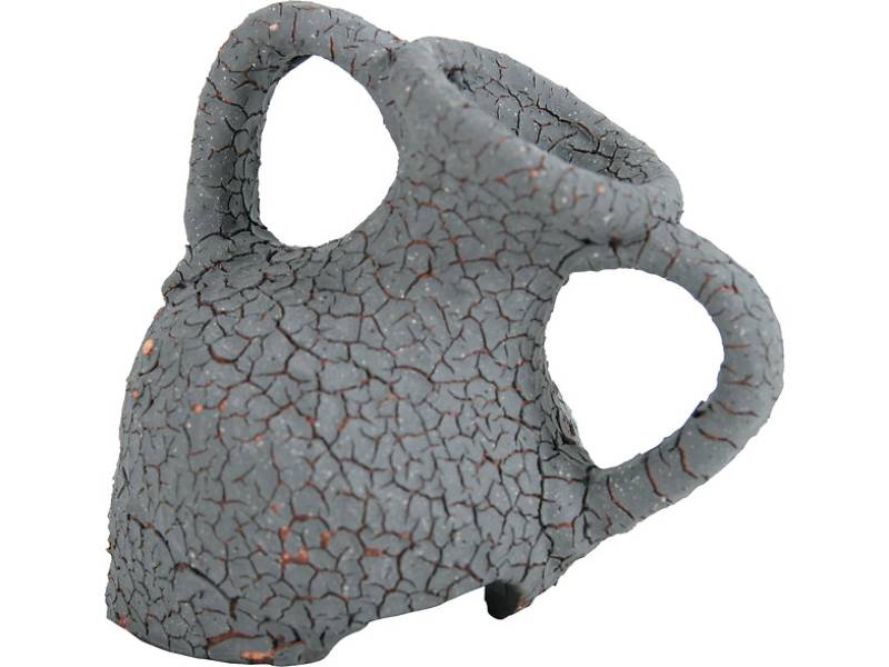 Decor col d'amphore ceramique gris L 11 x l 8,5 x H 10 cm grand modèle - ZOLUX - Image 1